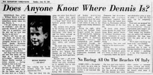 Dennis Martin Vanished